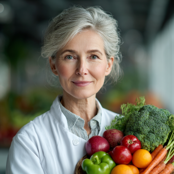 Senior fericit mâncând sănătos
